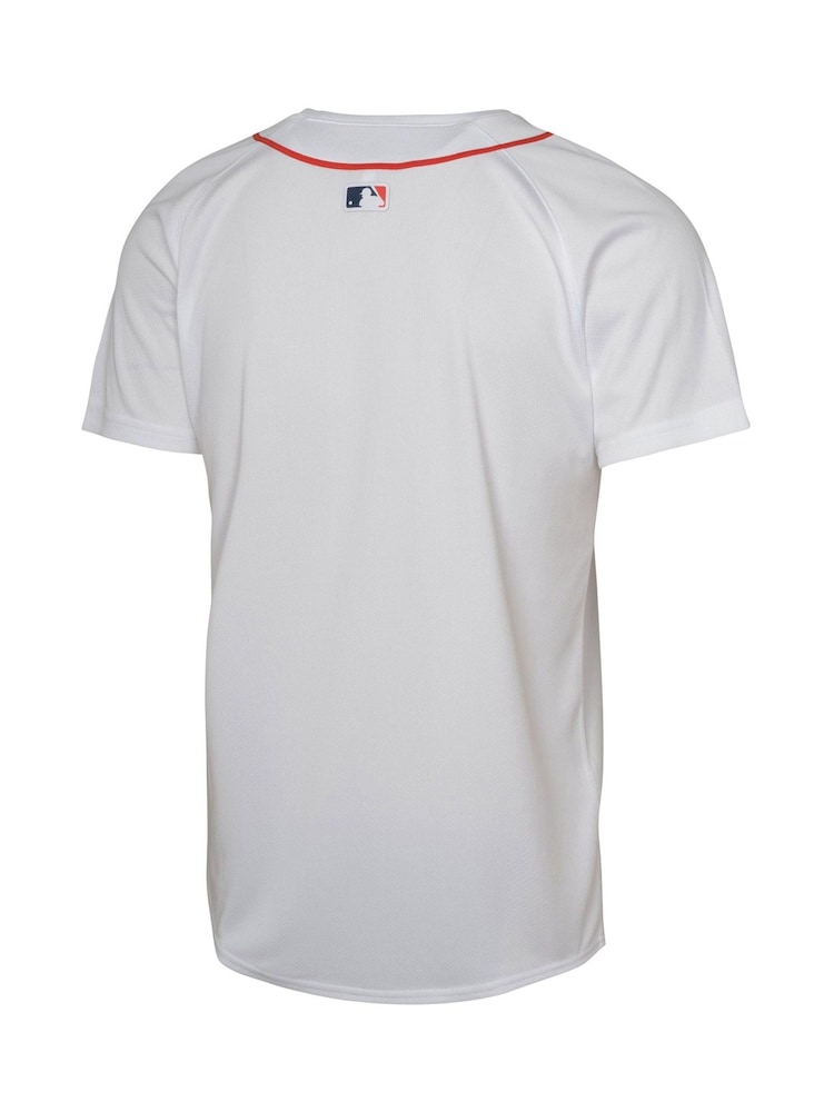 Fanatics Youth MLB Boston Red Sox Limited Home White Jersey - Image 3 of 3