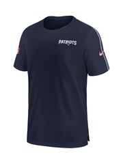 Fanatics Blue NFL New England Patriots Dri-FIT Coach Top - Image 3 of 3