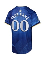 Fanatics Youth Blue MLB Minnesota Twins Limited City Connect Jersey - Image 2 of 3