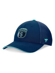 Fanatics Blue NHL Seattle Kraken Authentic Pro Draft Structured Trucker Cap - Image 1 of 4