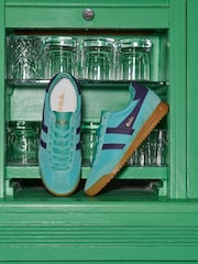 Gola Sea Mist Plum Womens Tornado Zephyr Trainers - Image 5 of 5