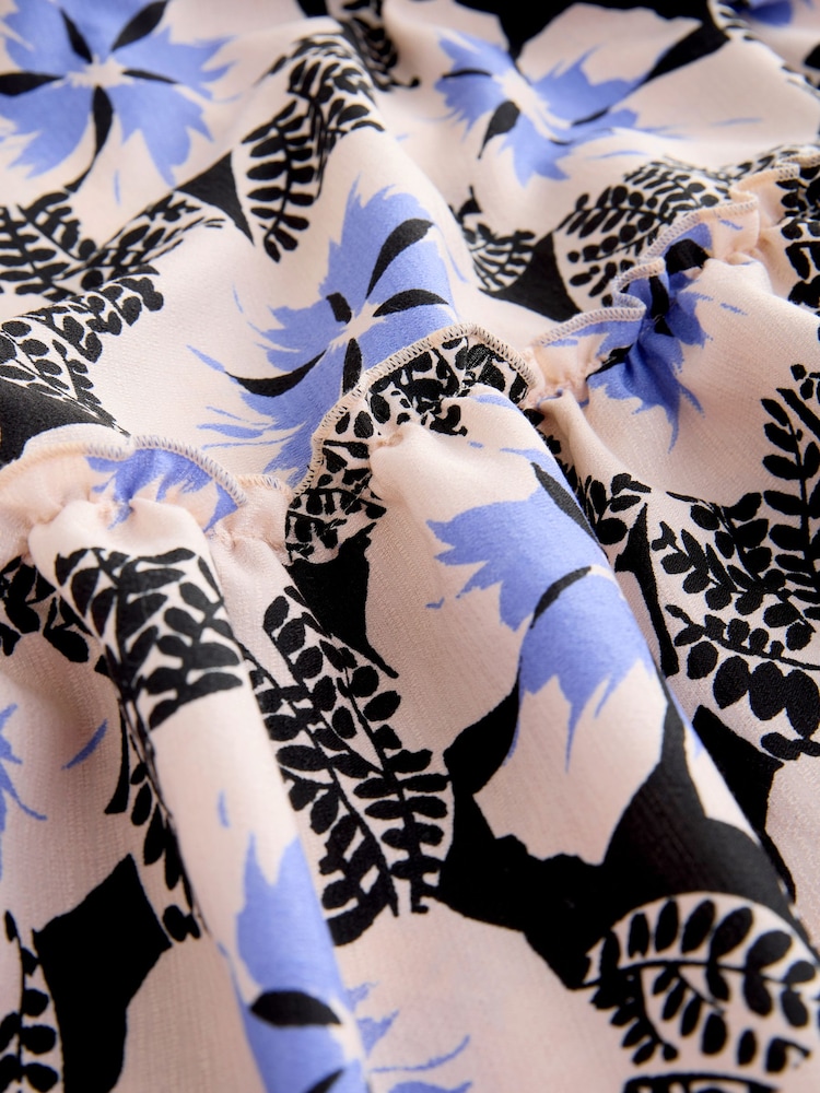Laura Ashley Cream Kelby Floral Puff Sleeve Midaxi Dress - Image 8 of 8 Laura Ashley Cream Kelby Floral Puff Sleeve Midaxi Dress - Image 8 of 8