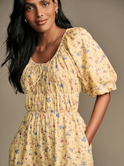 Платье мидакси из 100% хлопка с цветочным принтом Laura Ashley - Image 5 of 8