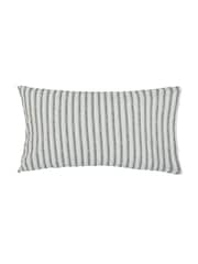 Burleigh X Bedeck Of Belfast Charcoal/White Regal Peacock 100% Cotton Standard Pillowcase Pair - Image 5 of 5