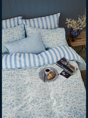 Burleigh X Bedeck Of Belfast Arden 100% Cotton Duvet Cover and Pillowcase Set - Imagen 3 de 4