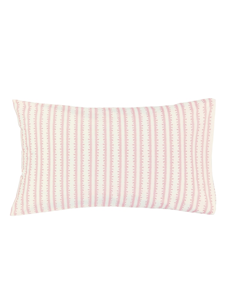 Burleigh X Bedeck Of Belfast Pink Asiatic Pheasants 100% Cotton Standard Pillowcase Pair - Image 2 of 4 Burleigh X Bedeck Of Belfast Pink Asiatic Pheasants 100% Cotton Standard Pillowcase Pair - Image 2 of 4