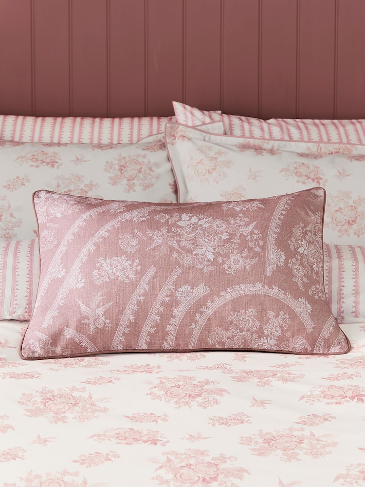 Burleigh X Bedeck Of Belfast Asiatic Pheasants 100% Cotton Cushion - Imagem 1 de 5