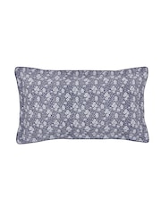 Burleigh X Bedeck Of Belfast Blue Calico Duvet 100% Cotton Cover and Pillowcase Set - Image 5 of 5