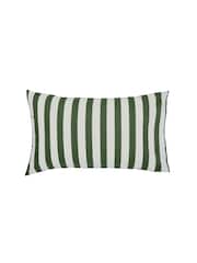 Burleigh X Bedeck Of Belfast Green Hibiscus 100% Cotton Standard Pillowcase Pair - Image 5 of 5