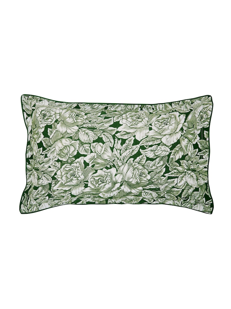 Burleigh X Bedeck Of Belfast Hibiscus 100% Cotton Duvet Cover and Pillowcase Set - Imagen 5 de 5
