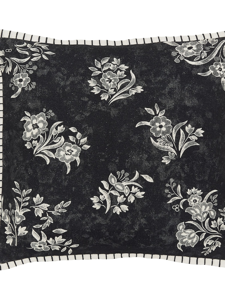 Burleigh X Bedeck Of Belfast Regal Peacock 100% katoenen kussen - Image 5 of 5