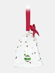 Swarovski White Holiday Cheers Dulcis Bell Ornament - Image 3 of 6