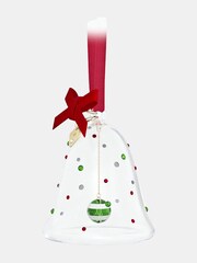 Swarovski White Holiday Cheers Dulcis Bell Ornament - Image 5 of 6