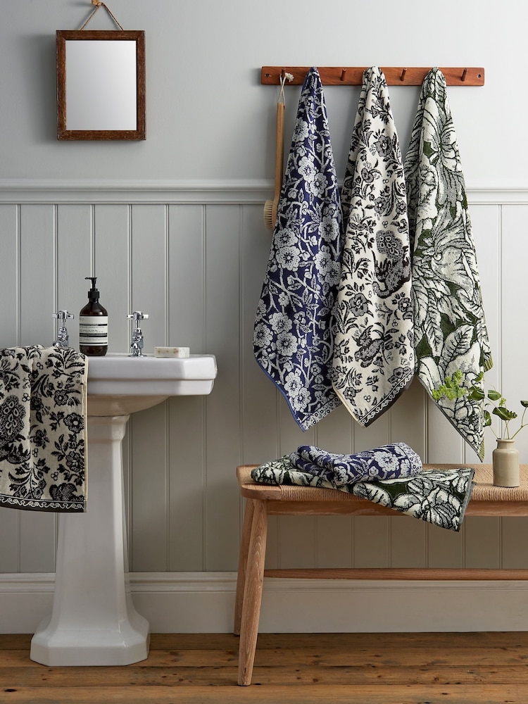 Burleigh X Bedeck Of Belfast Hibiscus 100 % Baumwollhandtuch - Bild 2 von 3 Burleigh X Bedeck Of Belfast Hibiscus 100 % Baumwollhandtuch - Bild 2 von 3