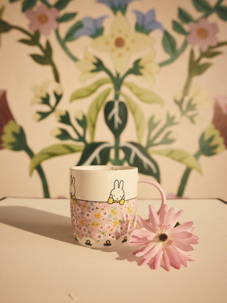 Cath Kidston Pink/Cream Miffy Mug - Image 3 of 5