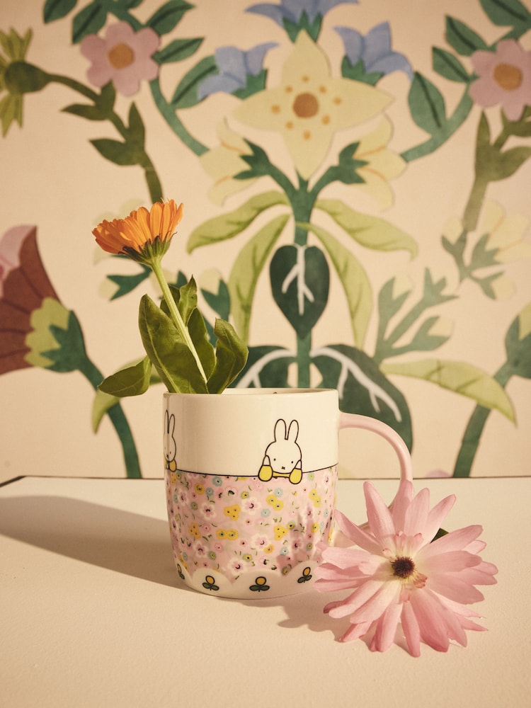 Cath Kidston Pink/Cream Miffy Mug - Image 4 of 5