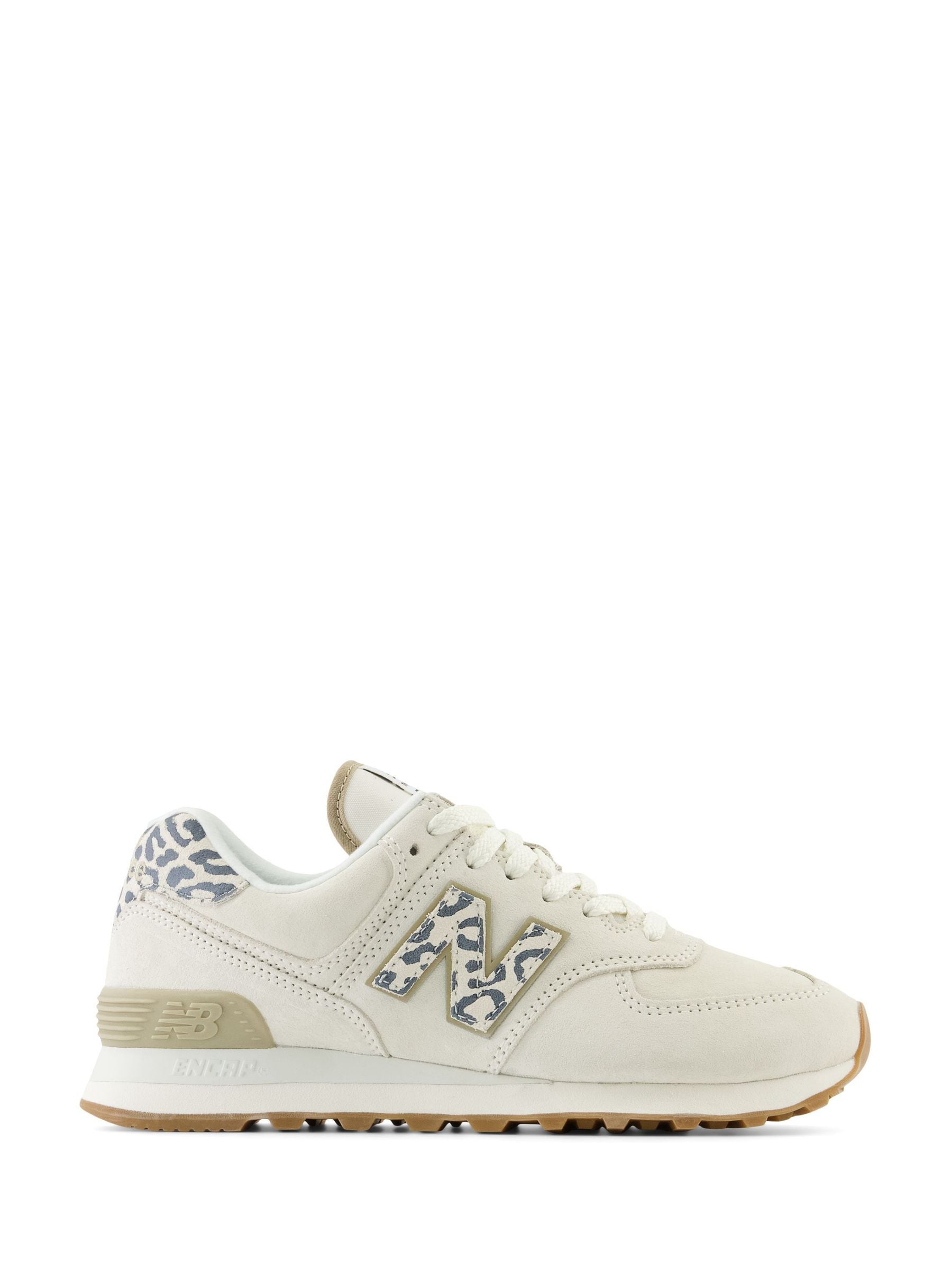 Buy New Balance Cream Black Womens 574 Trainers from Next Ireland
