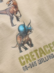 Stone Natural History Museum Short Sleeve 100% Cotton T-Shirt (3-16yrs) - Image 3 of 6
