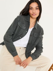 Camisas de malha FATFACE 100% algodão Jacket - Imagem 3 de 9