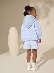 Blue Ditsy Floral Shorts (3mths-7yrs) - Image 3 of 9