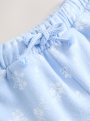 Blue Ditsy Floral Shorts (3mths-7yrs) - Image 8 of 9