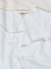 Белый - FatFace Broderie Top - Изображение 1 из 11
