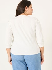 Белый - FatFace Broderie Top - Изображение 7 из 11