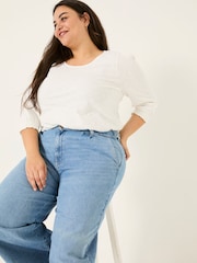 Белый - FatFace Broderie Top - Изображение 8 из 11