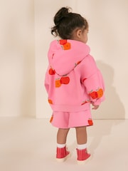 Pink Apple Print Shorts (3mths-7yrs) - Image 3 of 8