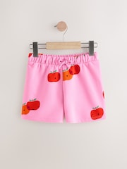 Pink Apple Print Shorts (3mths-7yrs) - Image 5 of 8