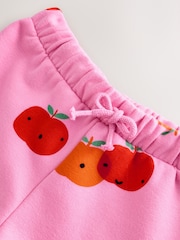 Pink Apple Print Shorts (3mths-7yrs) - Image 8 of 8