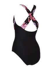 Zoggs Artisan Ruch Crossback-Badeanzug in Schwarz - Bild 6 von 6