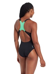 Zoggs Spinal Actionback Black Swimsuit - Image 4 of 8