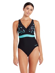 Zoggs Купальник Daintree Square Back черный - Изображение 1 из 7