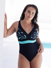 Zoggs Купальник Daintree Square Back черный - Изображение 5 из 7