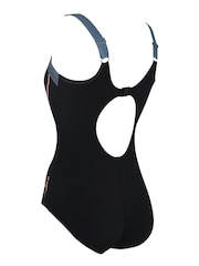 Zoggs Ankor Clipback Black Swimsuit - Image 6 of 6