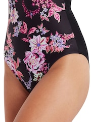 Zoggs Artisan Adjustable Classic Back Black Swimsuit - Image 4 of 6