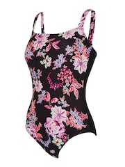 Zoggs Artisan Adjustable Classic Back Black Swimsuit - Image 5 of 6