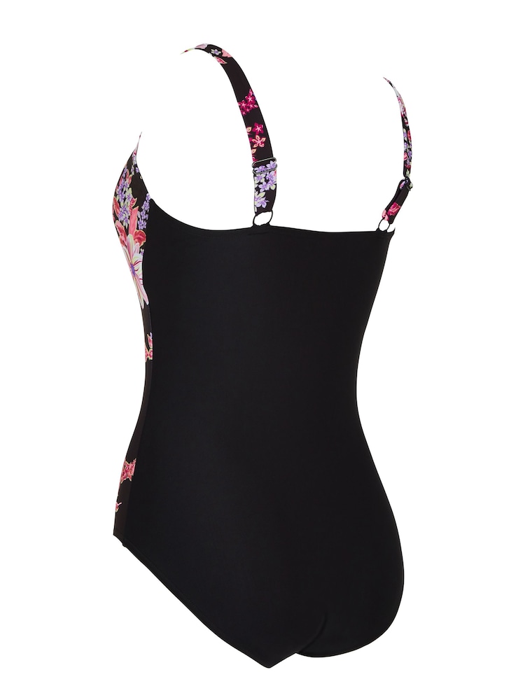 Zoggs Artisan Adjustable Classic Back Black Swimsuit - Image 6 of 6