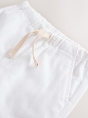 White Linen Blend Trousers (3mths-7yrs) - Image 7 of 7