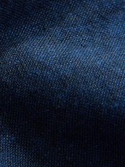 Navy Blue Linen Blend Trousers (3mths-7yrs) - Image 7 of 7