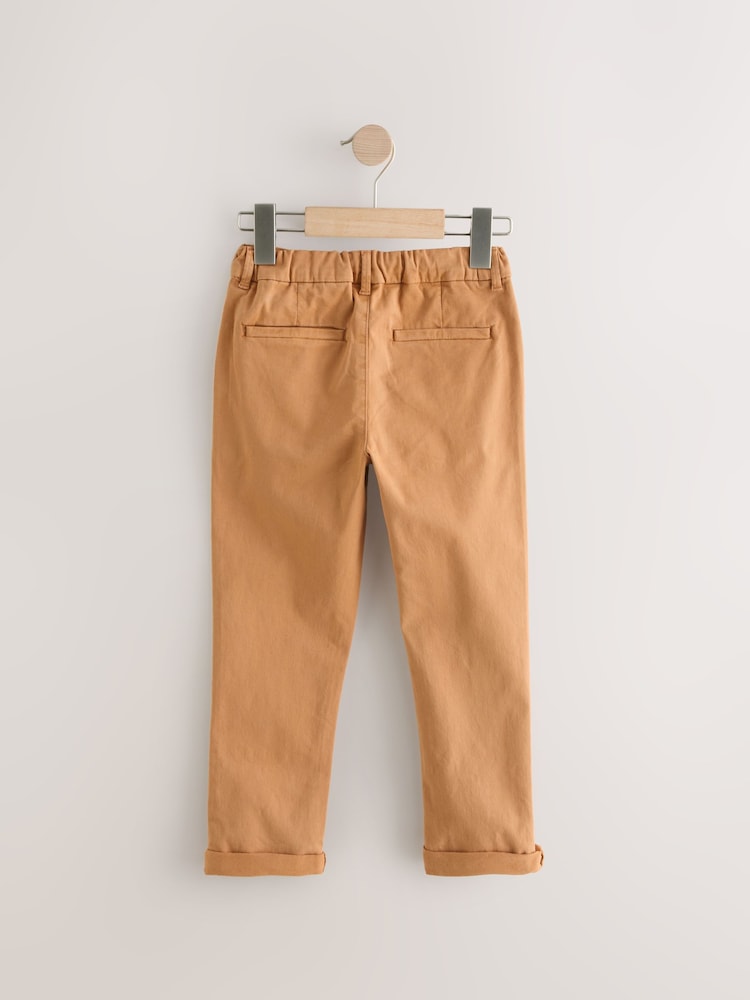 Orange pâle - Pantalon chino extensible (3mths-7yrs) - Image 6 of 8