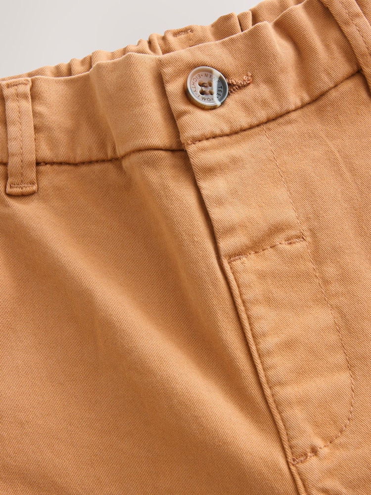 Orange pâle - Pantalon chino extensible (3mths-7yrs) - Image 7 of 8