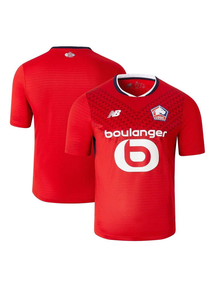 New Balance Red Lille Home Shirt 2024-25 - Image 1 of 1