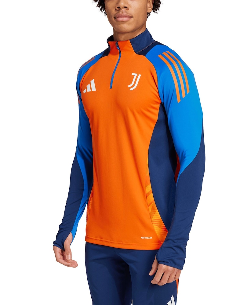 adidas Orange Juventus Training Top - Image 1 of 2