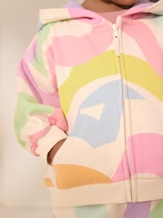 Effet tie-dye arc-en-ciel - Sweat à capuche (3mths-7yrs) - Image 4 de 8