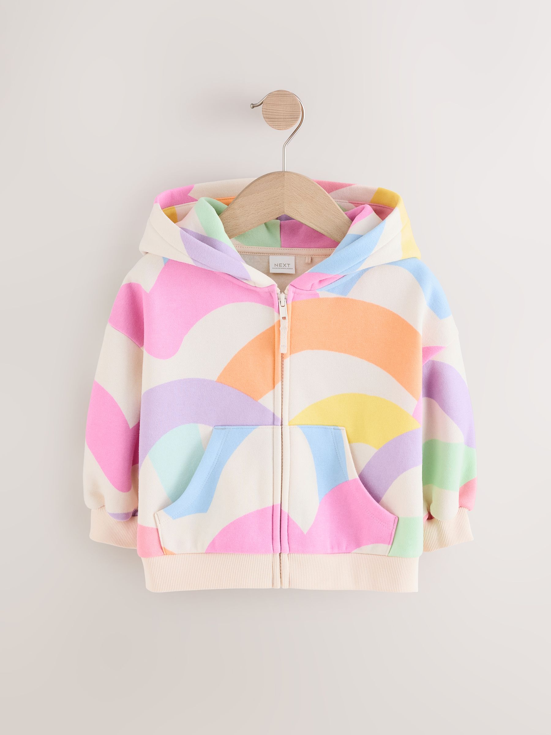 Buy Rainbow Tie Dye Hoodie (3mths-7yrs) from Next Singapore