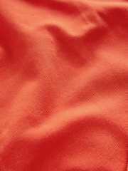 Red 100% Cotton Worker Jacket - Image 7 of 8