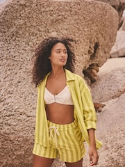 Yellow Long Sleeve Striped Shirt - Image 2 of 4