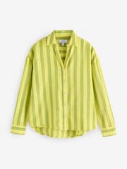 Yellow Long Sleeve Striped Shirt - Image 5 of 7